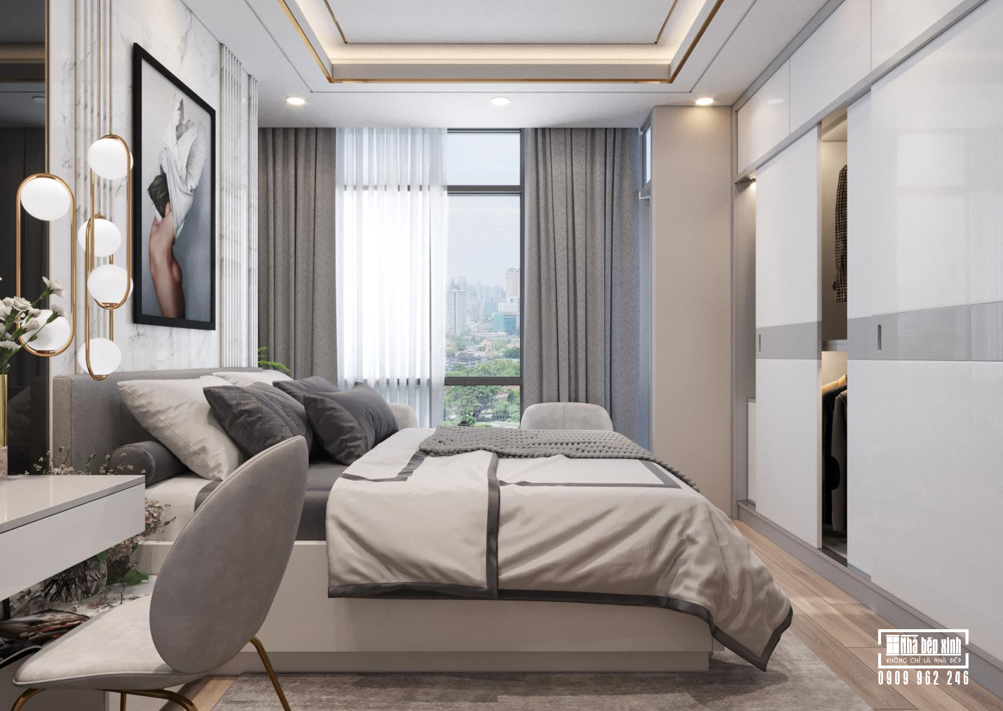 Thiết kế nội thất căn hộ Emerald Celadon City – Tân Phú
