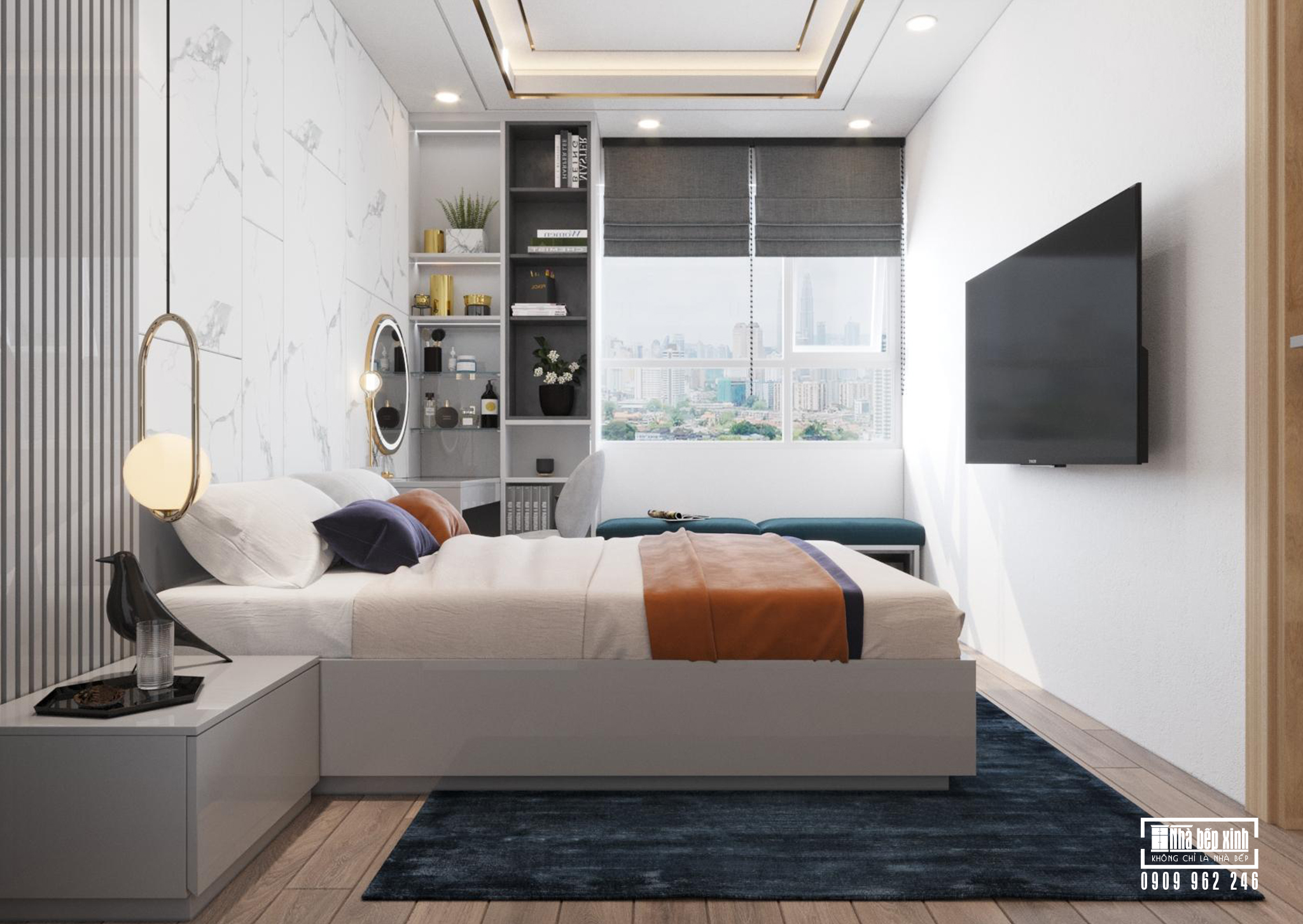 Thiết kế nội thất căn hộ Akari City - Bình Tân