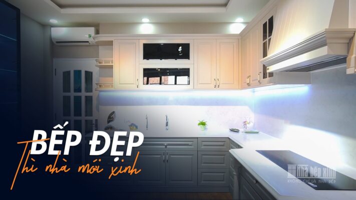 Tủ bếp tân cổ điển