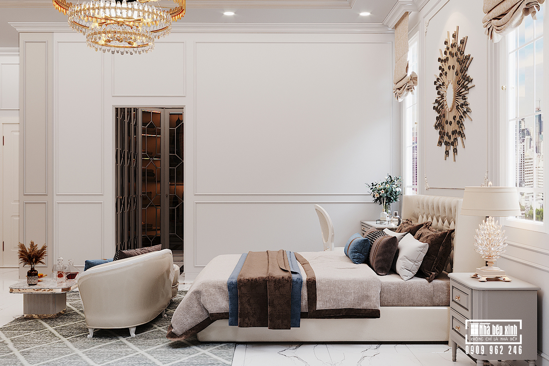 NỘI THẤT AMELIE VILLA 350m2 87 Thiết Kế Nội Thất Amelie Villa 350m2