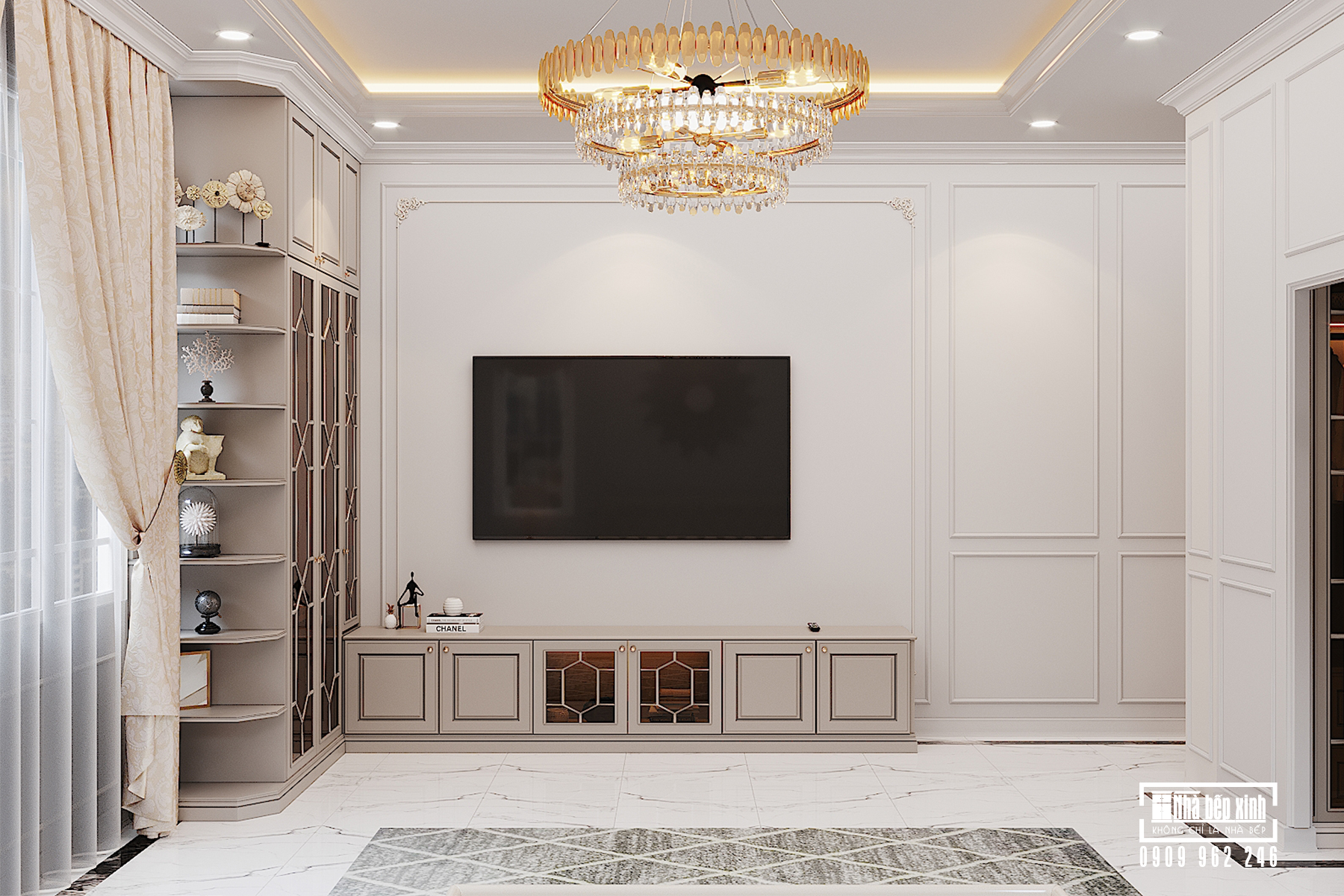 NỘI THẤT AMELIE VILLA 350m2 86 Thiết Kế Nội Thất Amelie Villa 350m2