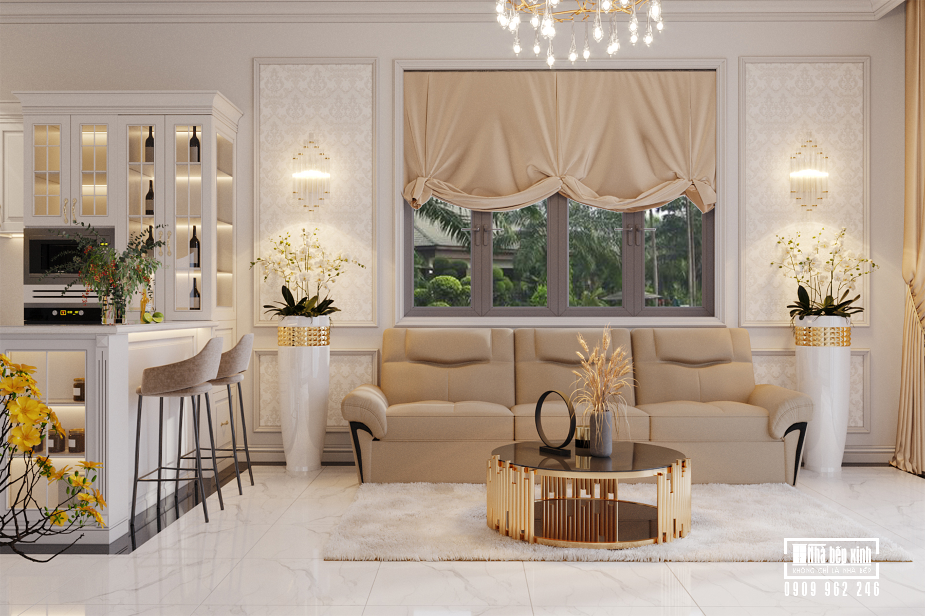 NỘI THẤT AMELIE VILLA 350m2 75 Thiết Kế Nội Thất Amelie Villa 350m2