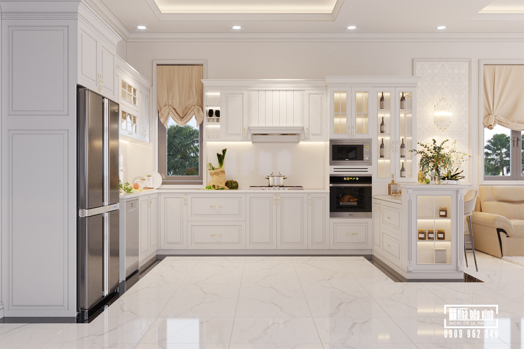 NỘI THẤT AMELIE VILLA 350m2 78 Thiết Kế Nội Thất Amelie Villa 350m2