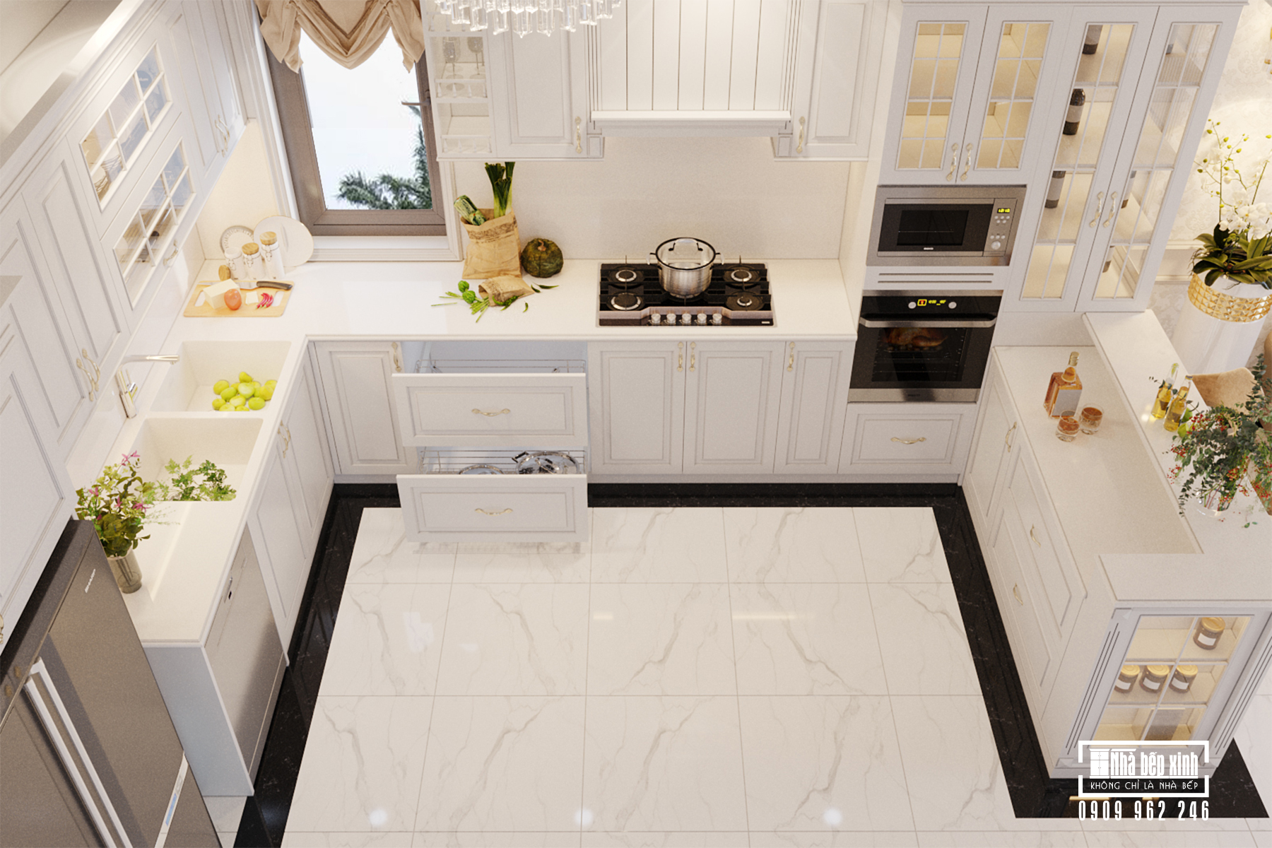 NỘI THẤT AMELIE VILLA 350m2 79 Thiết Kế Nội Thất Amelie Villa 350m2