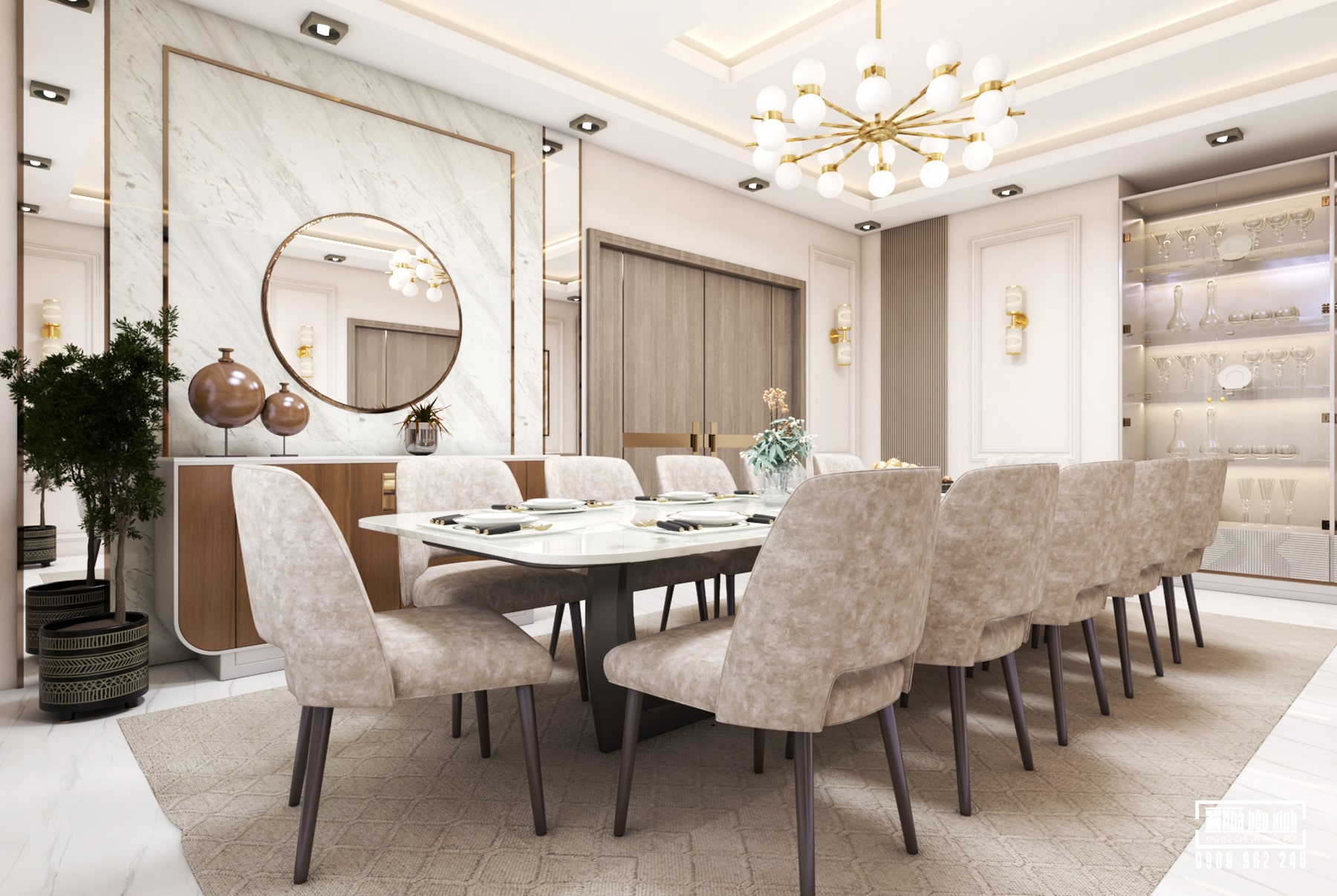 NỘI THẤT THE GLEN CONDO VILLA CELADON CITY 5M x 16M 401 Nội Thất The Glen Condo Villa Celadon City