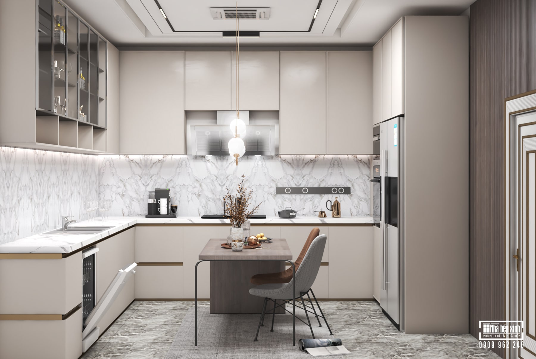 NỘI THẤT THE GLEN CONDO VILLA CELADON CITY 5M x 16M 406 Nội Thất The Glen Condo Villa Celadon City