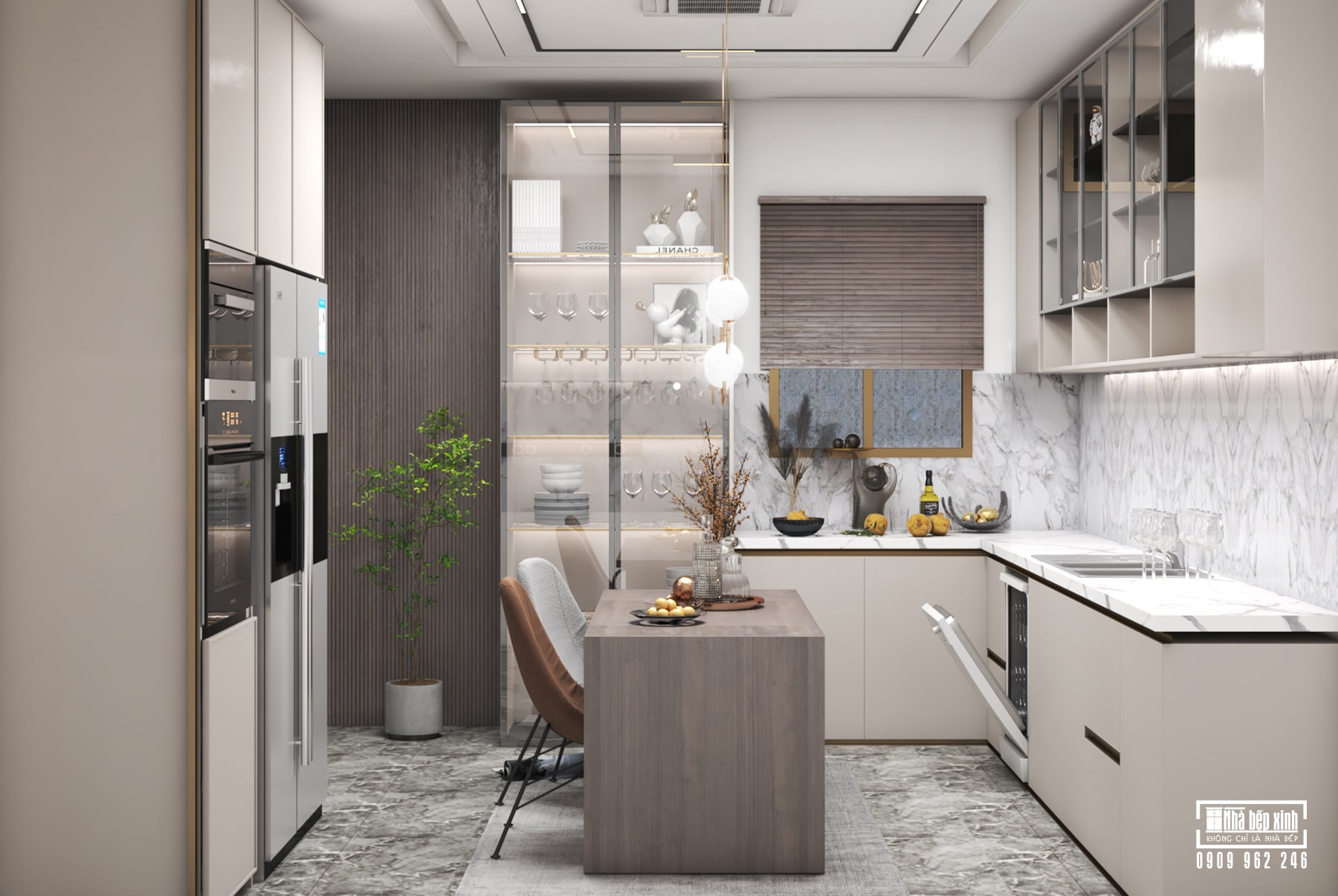 NỘI THẤT THE GLEN CONDO VILLA CELADON CITY 5M x 16M 407 Nội Thất The Glen Condo Villa Celadon City