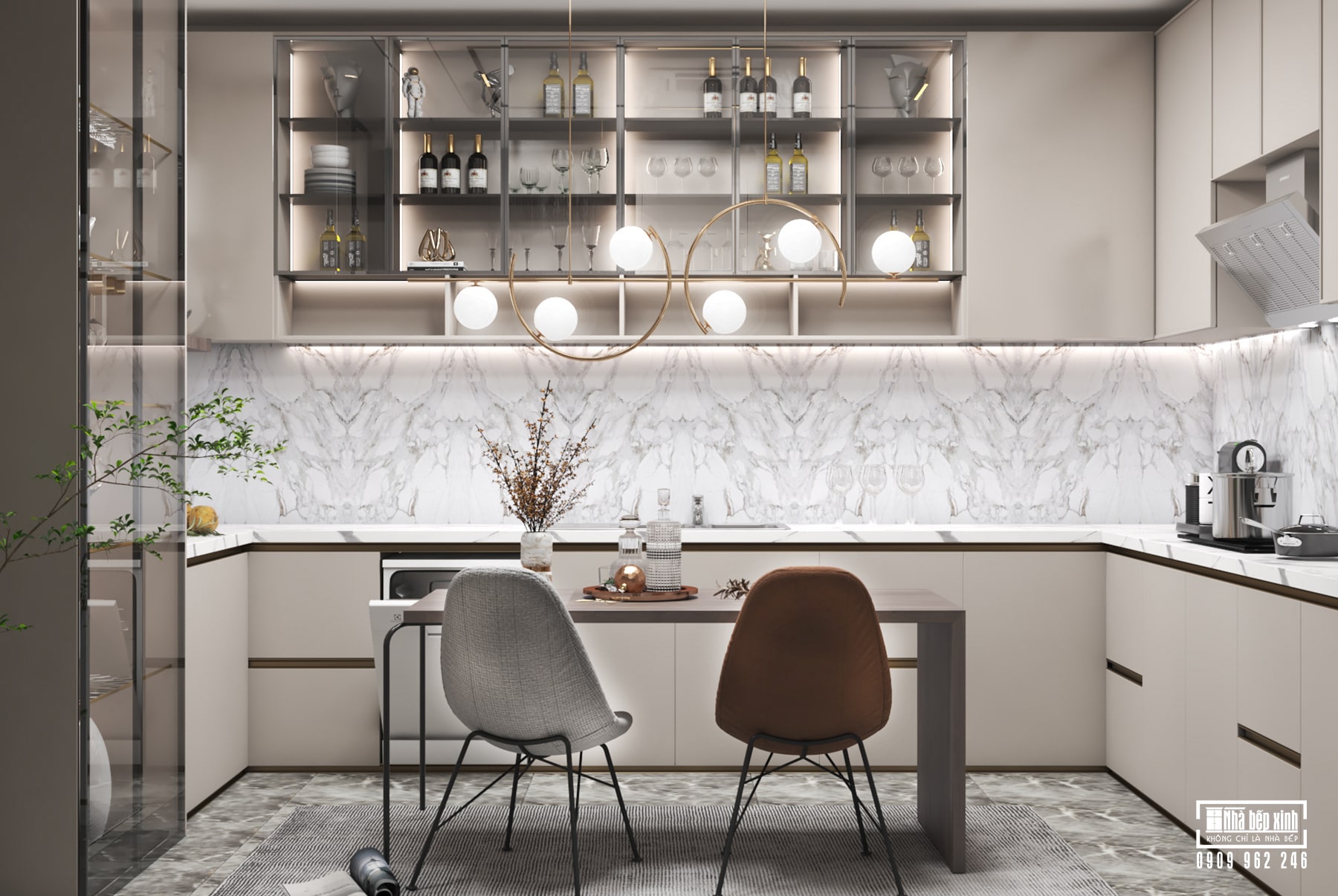 NỘI THẤT THE GLEN CONDO VILLA CELADON CITY 5M x 16M 410 Nội Thất The Glen Condo Villa Celadon City