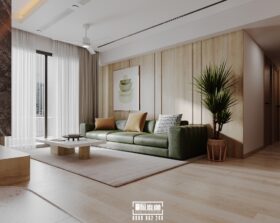 nội thất căn hộ emerald celadon city 104m2