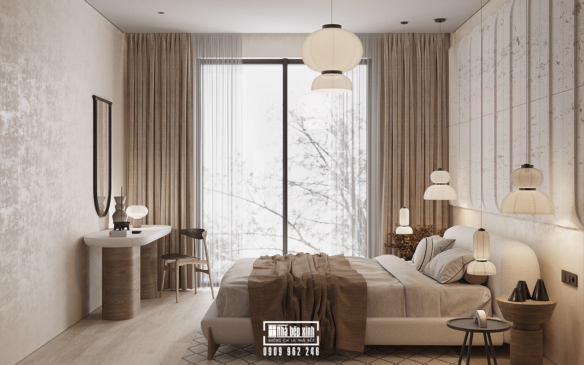 THIẾT KẾ NỘI THẤT CĂN HỘ LUMIERE RIVERSIDE QUẬN 2 71.7M2 438 Nội Thất Chung Cư Lumiere Riverside Quận 2