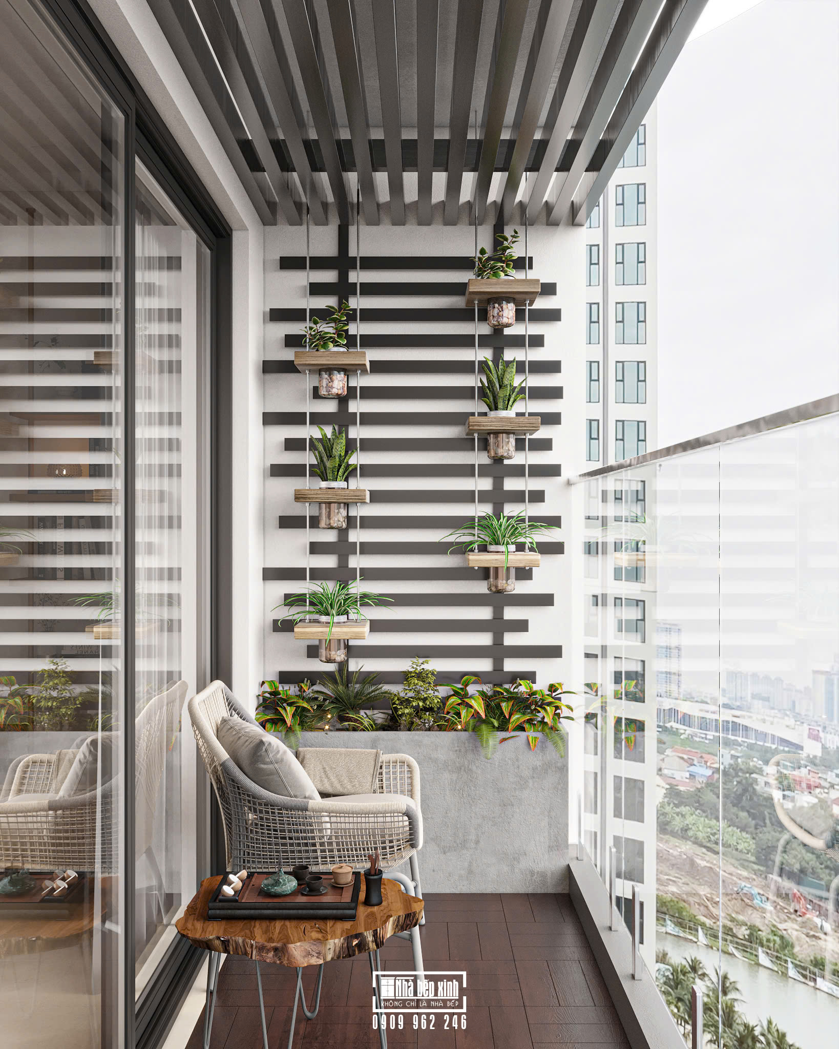 THIẾT KẾ NỘI THẤT CĂN HỘ URBAN GREEN 101M2