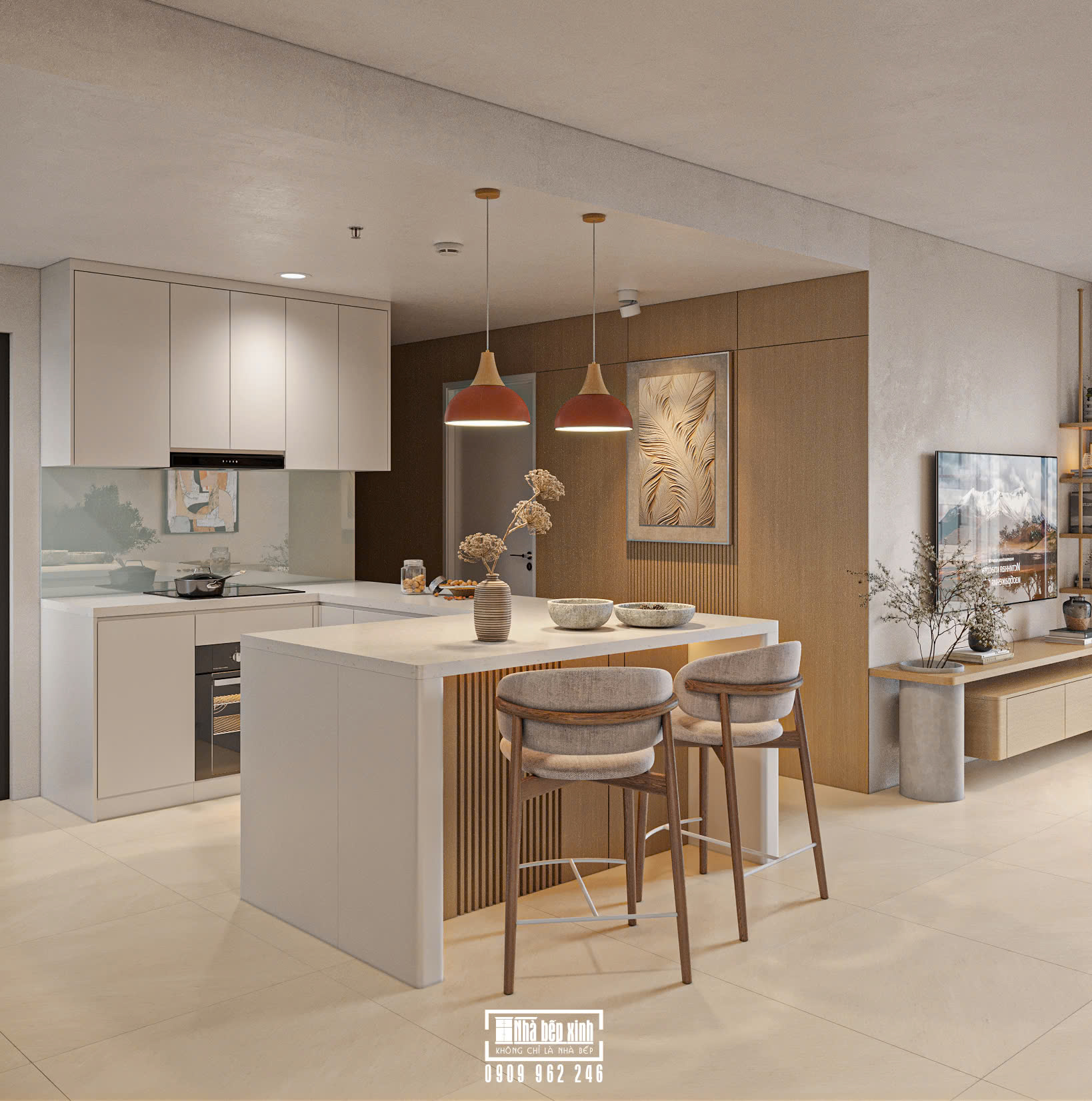 THIẾT KẾ NỘI THẤT CĂN HỘ URBAN GREEN 101M2