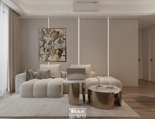 THIẾ KẾ CĂN HỘ EMERALD 64M2 CELADON CITY