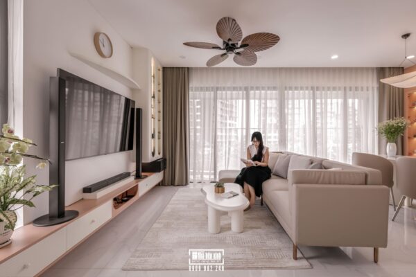 THỰC TẾ NỘI THẤT CĂN HỘ DIAMOND ALNATA PLUS 117M2