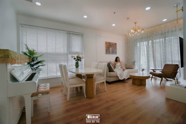 THỰC TẾ NỘI THẤT CĂN HỘ DIAMOND ALNATA PLUS 85M2