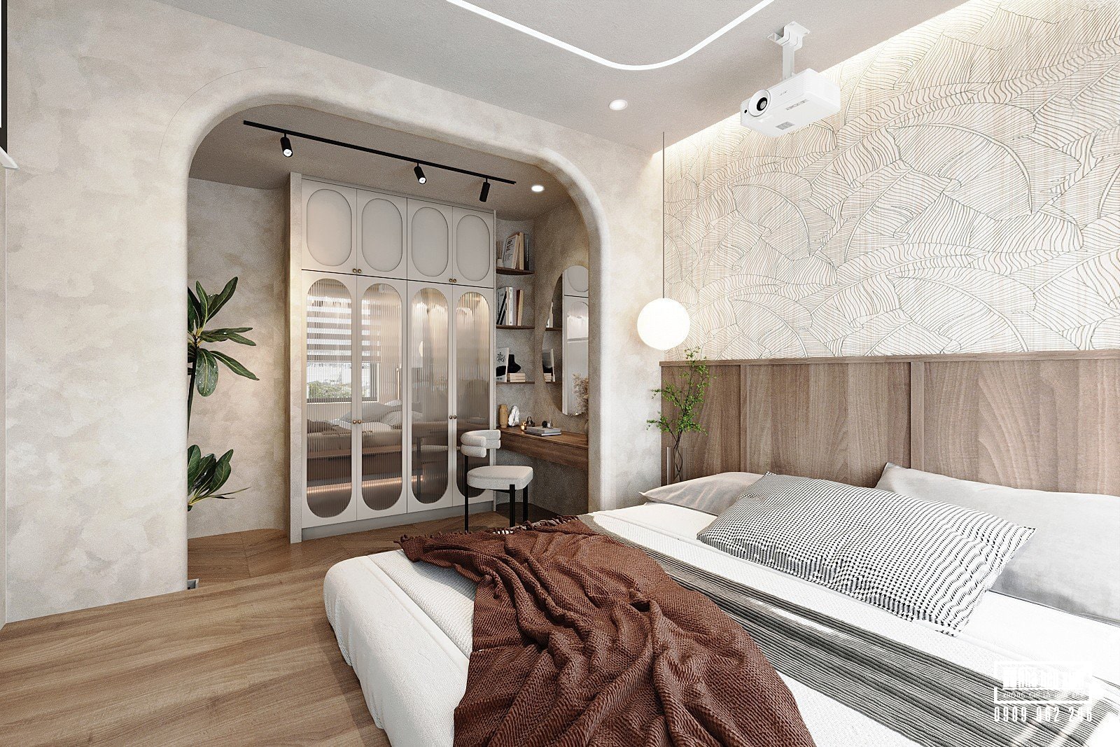 Thiết kế Nội thất Eaton Park 107M2 Phong cách Wabi Sabi 13 Thiết kế Nội thất Eaton Park