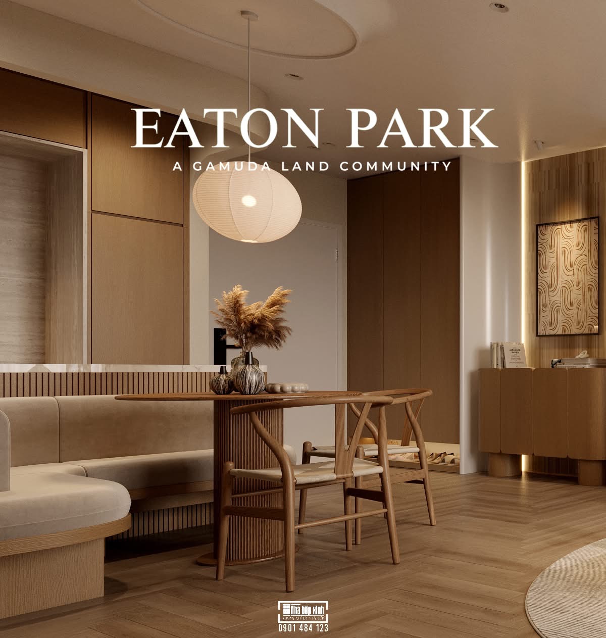 NỘI THẤT CĂN HỘ EATON PARK 2 PHÒNG NGỦ 76M2 1 IMG 1006