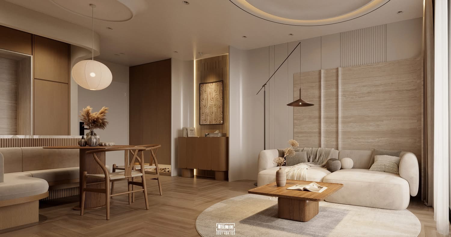 THIẾT KẾ NỘI THẤT CĂN HỘ EATON PARK 76M2 3 THIẾT KẾ NỘI THẤT CĂN HỘ EATON PARK