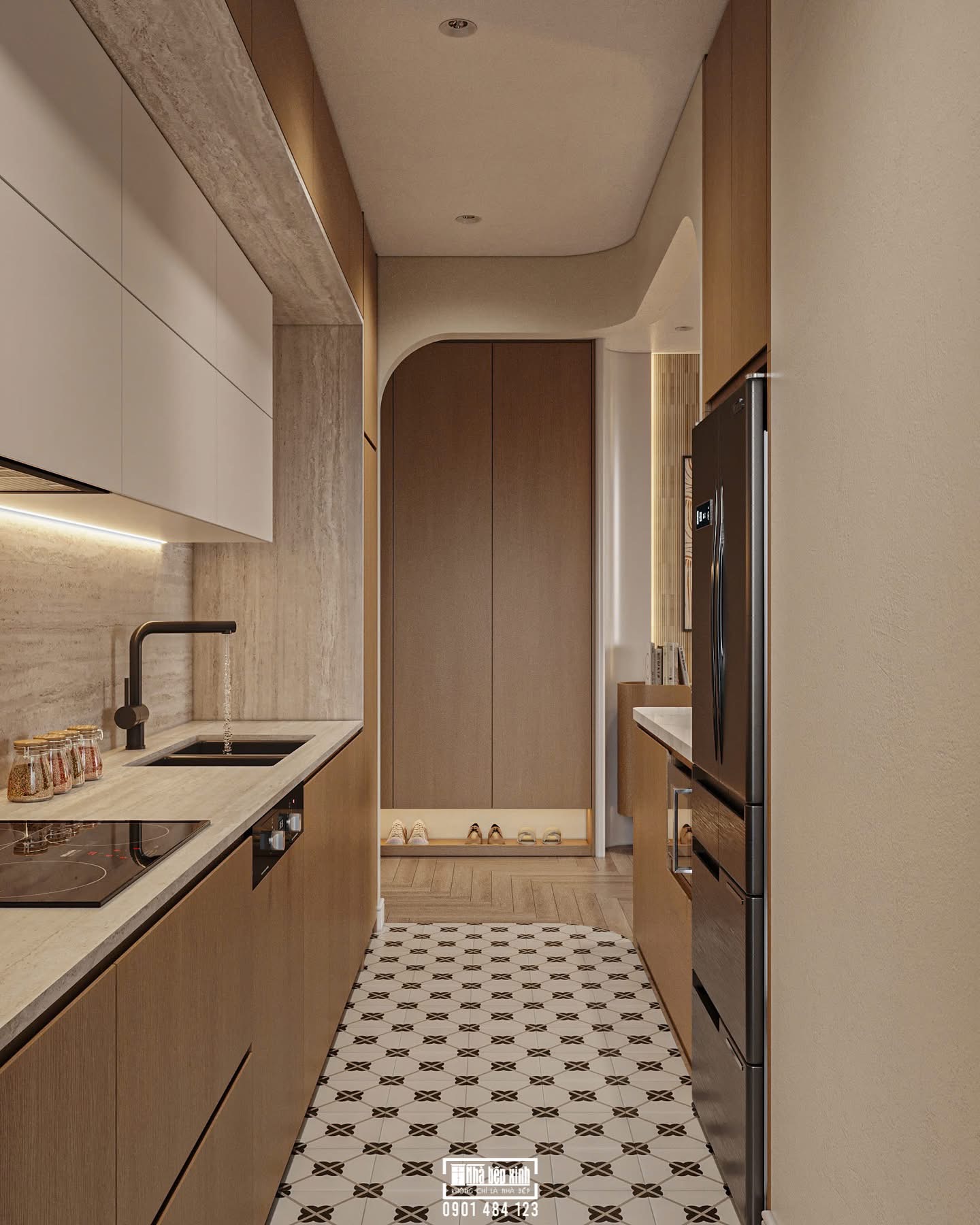 THIẾT KẾ NỘI THẤT CĂN HỘ EATON PARK 76M2 7 THIẾT KẾ NỘI THẤT CĂN HỘ EATON PARK