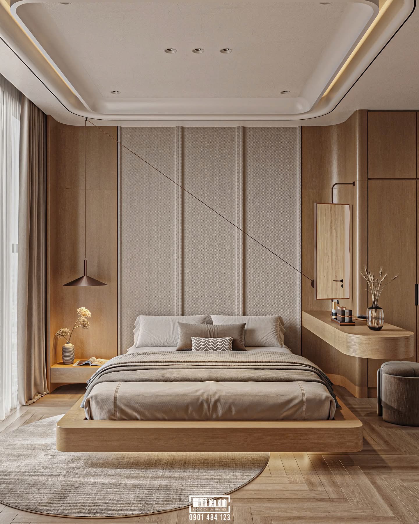 THIẾT KẾ NỘI THẤT CĂN HỘ EATON PARK 76M2 9 THIẾT KẾ NỘI THẤT CĂN HỘ EATON PARK