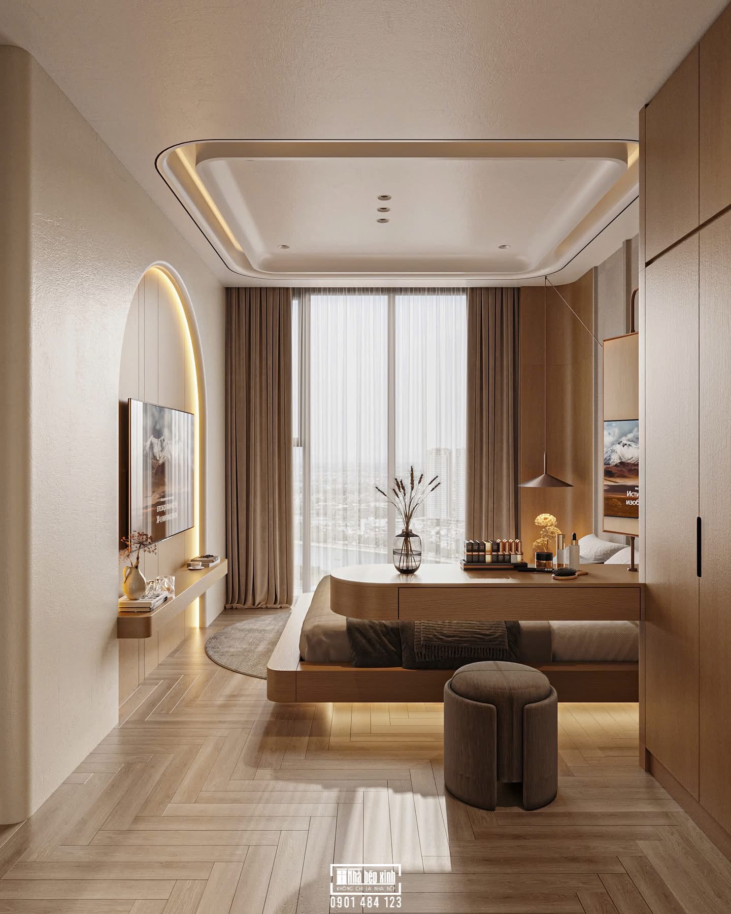 THIẾT KẾ NỘI THẤT CĂN HỘ EATON PARK 76M2 10 THIẾT KẾ NỘI THẤT CĂN HỘ EATON PARK