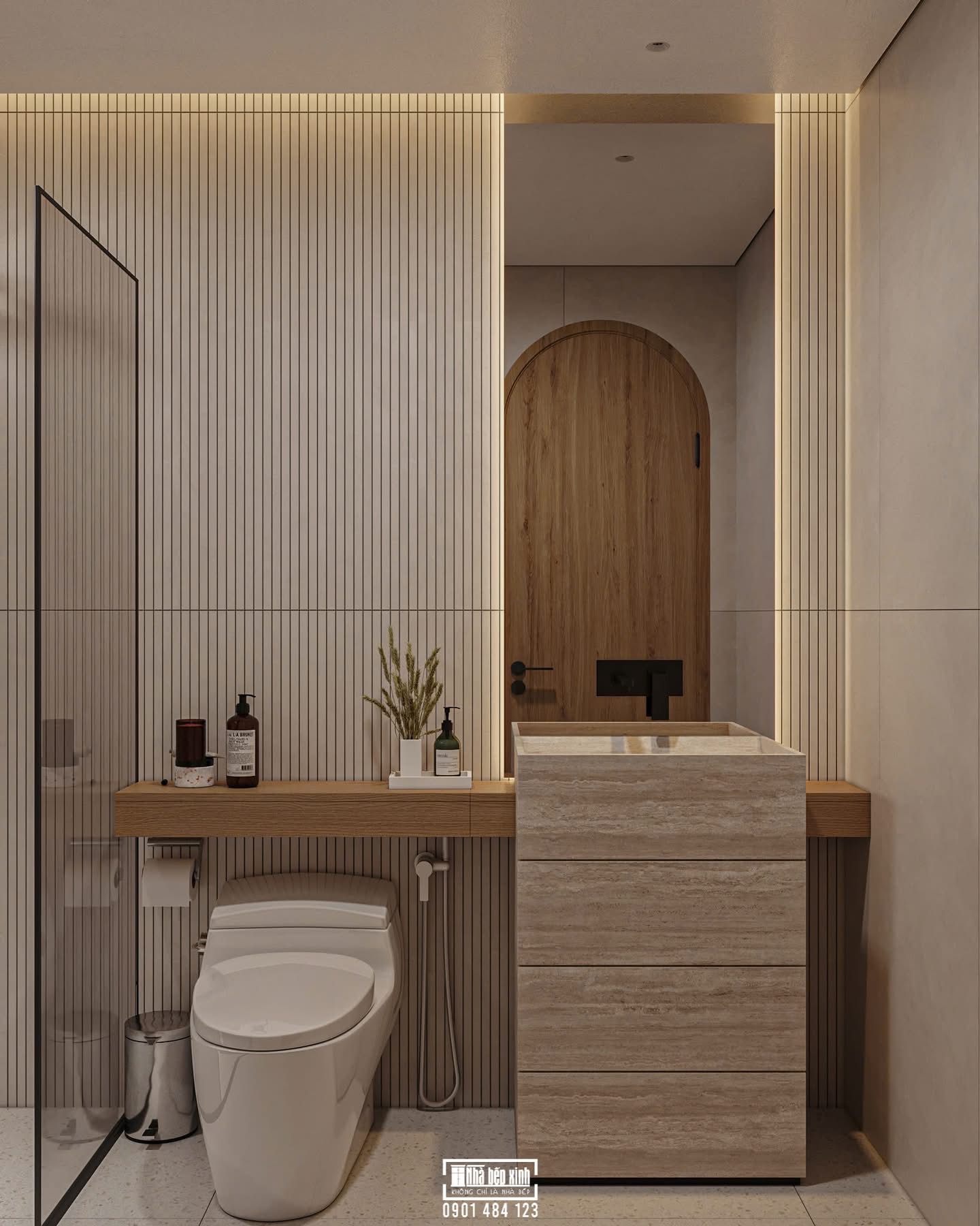 THIẾT KẾ NỘI THẤT CĂN HỘ EATON PARK 76M2 12 THIẾT KẾ NỘI THẤT CĂN HỘ EATON PARK