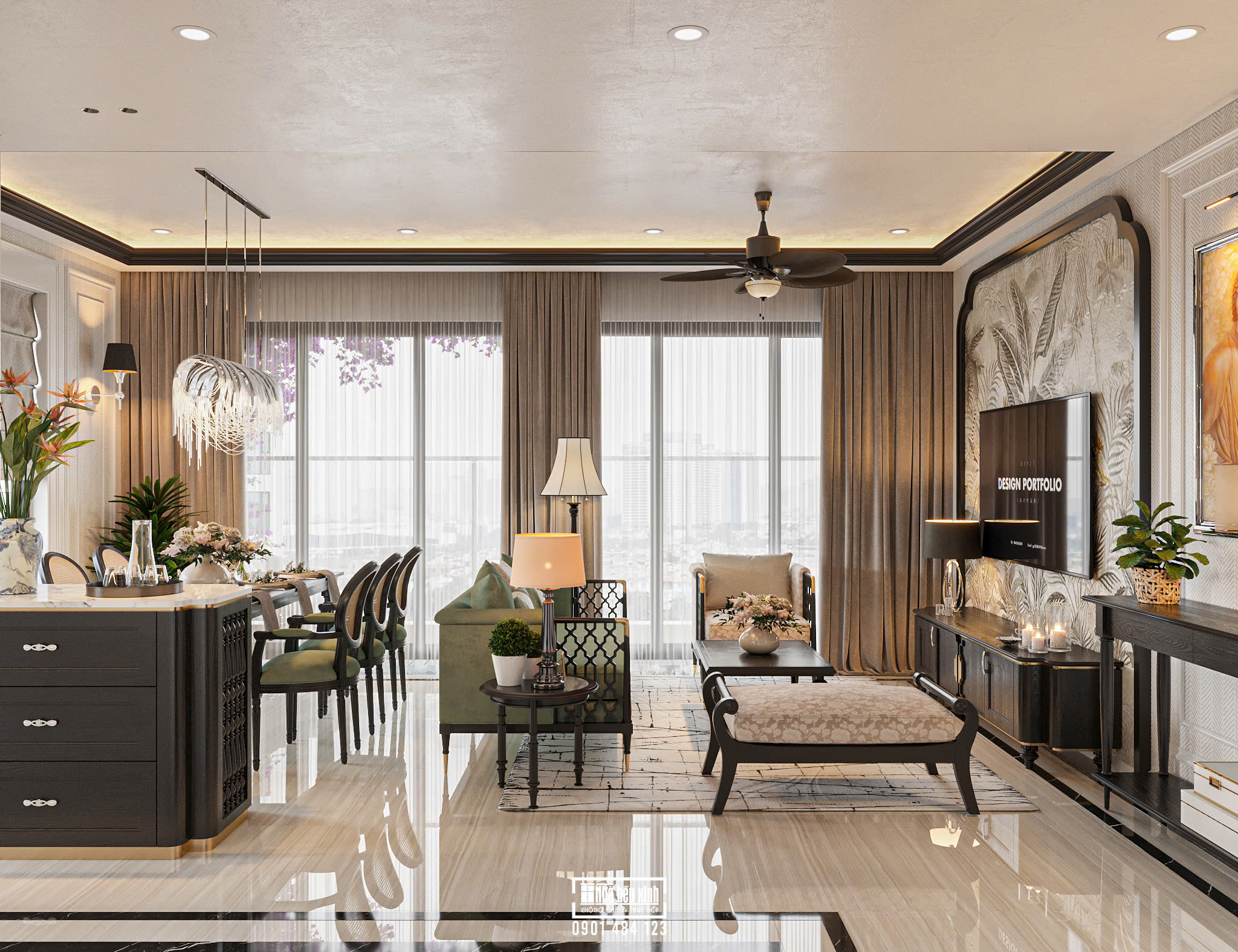 Thiết Kế Nội Thất Căn Hộ Eaton Park 1 Thiết Kế Nội Thất Căn Hộ Eaton Park