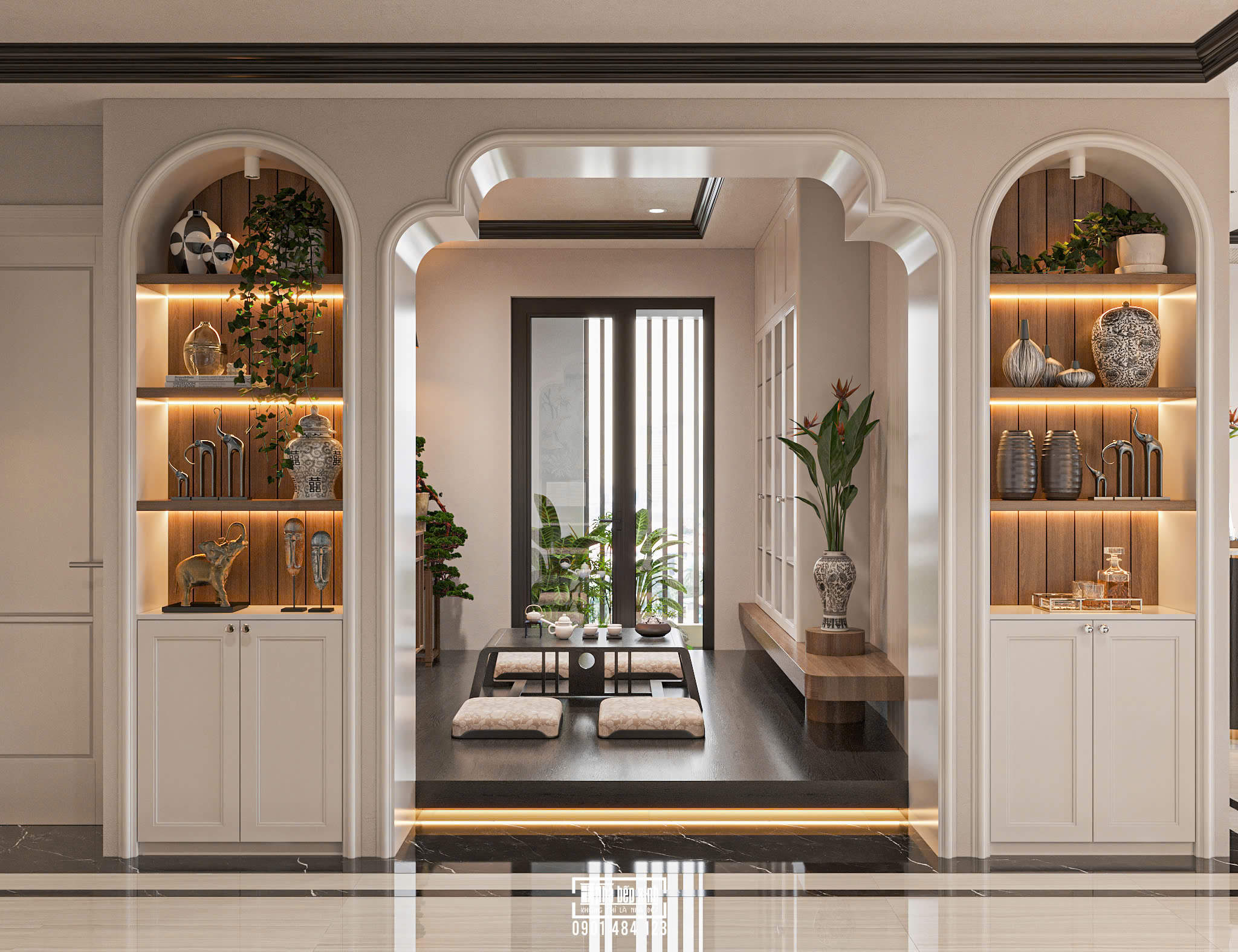 Thiết Kế Nội Thất Căn Hộ Eaton Park 19 phong tra 1