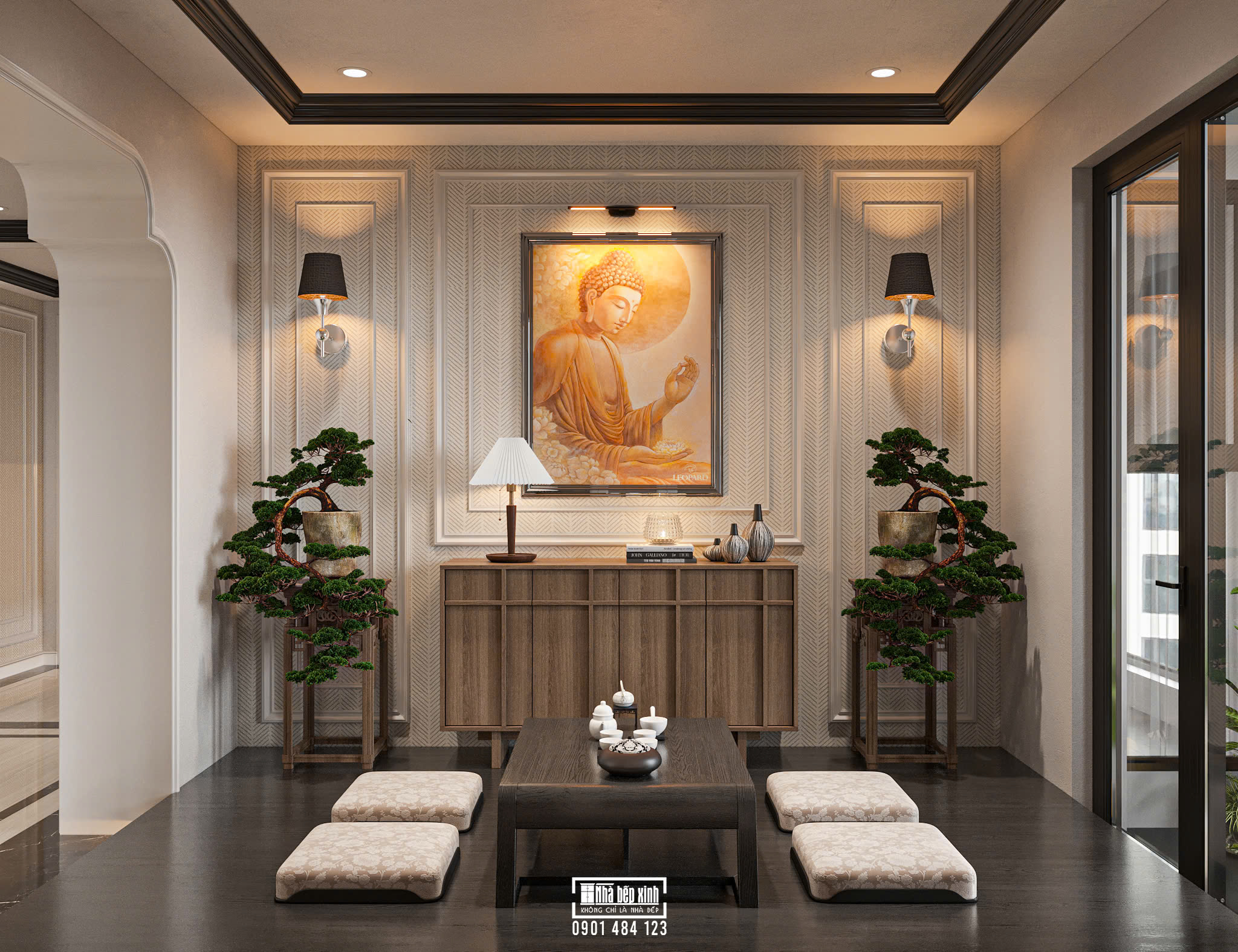 Thiết Kế Nội Thất Căn Hộ Eaton Park 21 phong tra 3