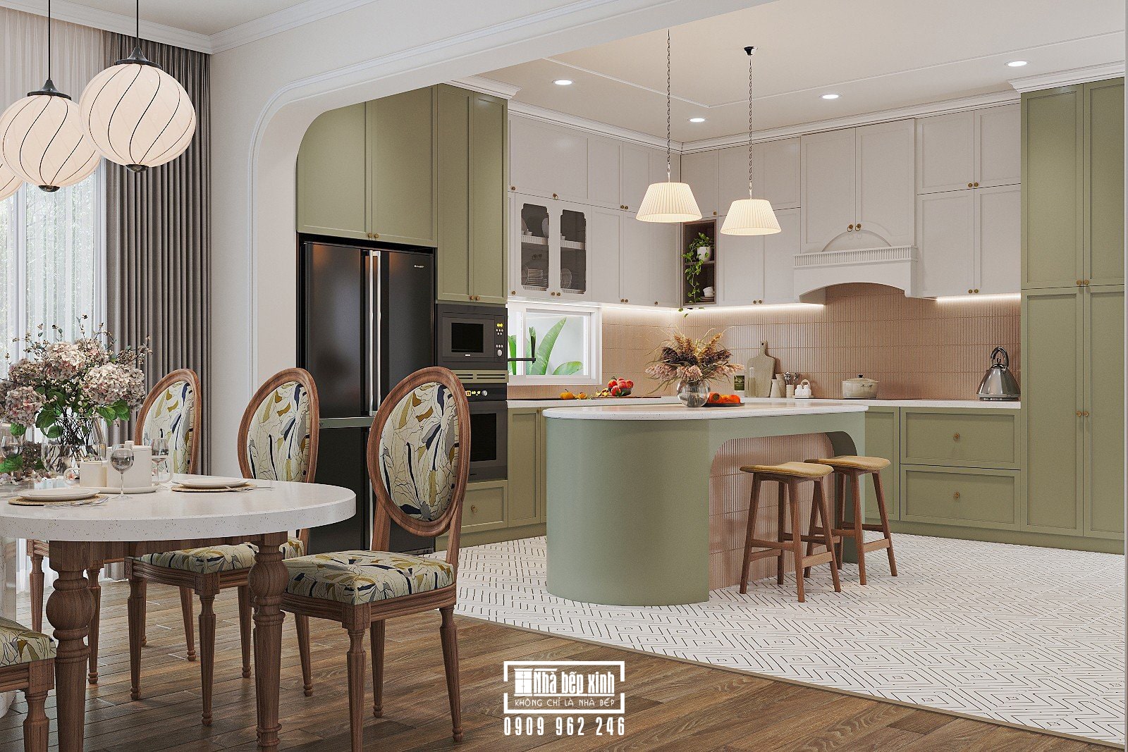 Nội Thất Căn Hộ Eaton Park Phong Cách Tân Cổ Điển 8 Thiết kế nội thất căn hộ Eaton Park