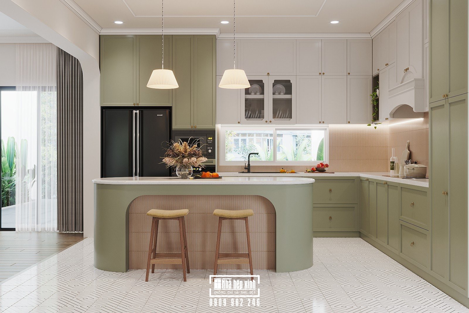 Nội Thất Căn Hộ Eaton Park Phong Cách Tân Cổ Điển 9 Thiết kế nội thất căn hộ Eaton Park