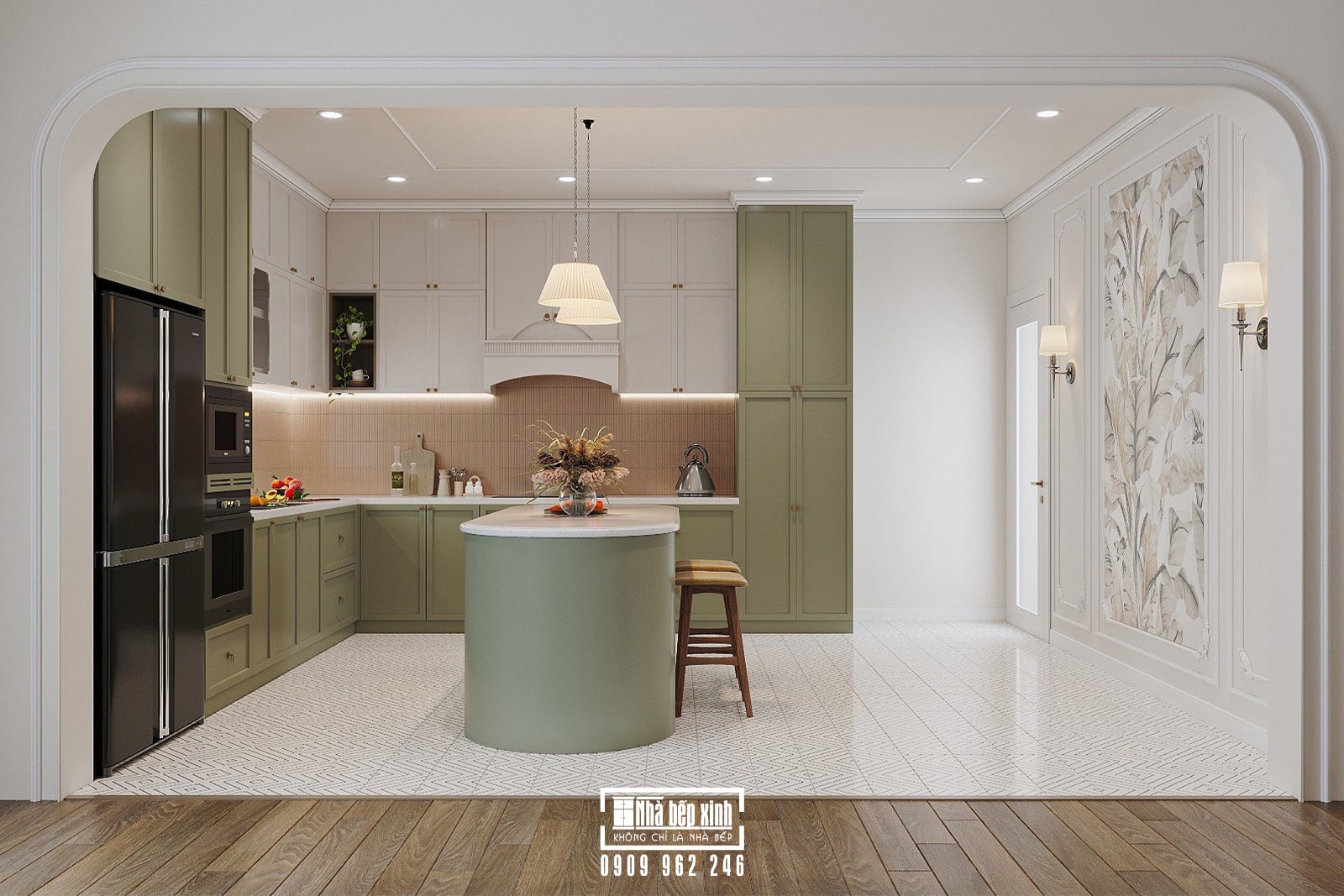 Nội Thất Căn Hộ Eaton Park Phong Cách Tân Cổ Điển 10 Thiết kế nội thất căn hộ Eaton Park