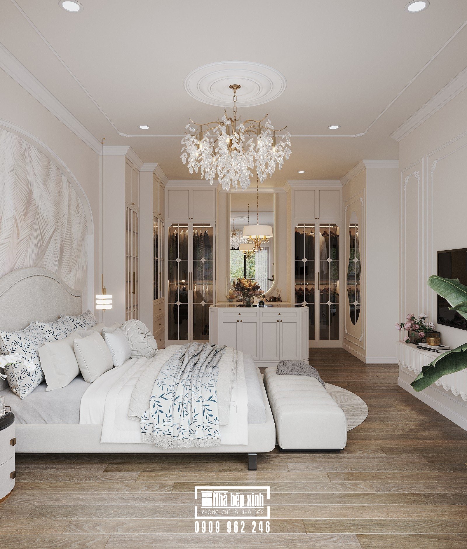 Nội Thất Căn Hộ Eaton Park Phong Cách Tân Cổ Điển 12 Thiết kế nội thất căn hộ Eaton Park