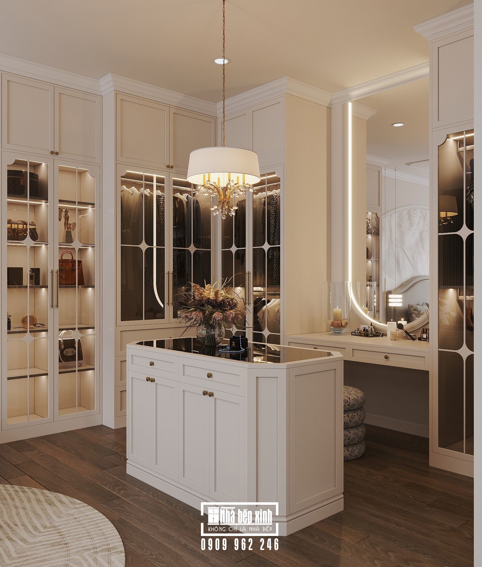 Nội Thất Căn Hộ Eaton Park Phong Cách Tân Cổ Điển 14 Thiết kế nội thất căn hộ Eaton Park