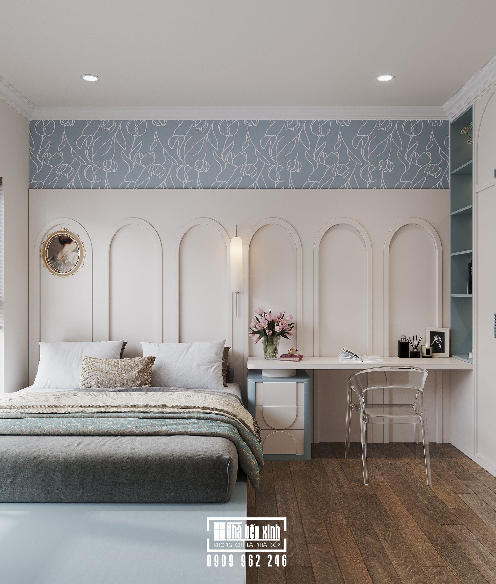 Nội Thất Căn Hộ Eaton Park Phong Cách Tân Cổ Điển 18 Thiết kế nội thất căn hộ Eaton Park