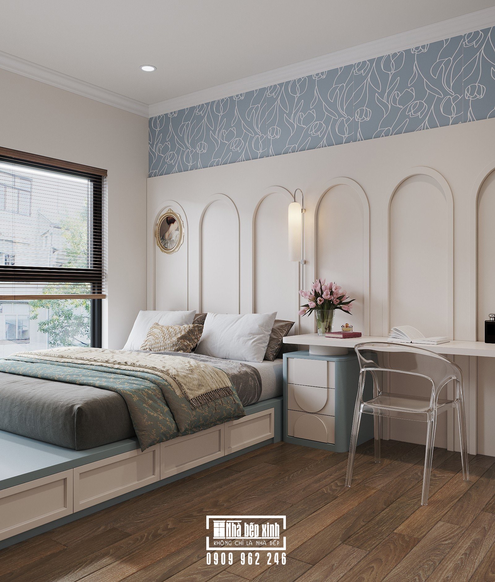 Nội Thất Căn Hộ Eaton Park Phong Cách Tân Cổ Điển 19 Thiết kế nội thất căn hộ Eaton Park