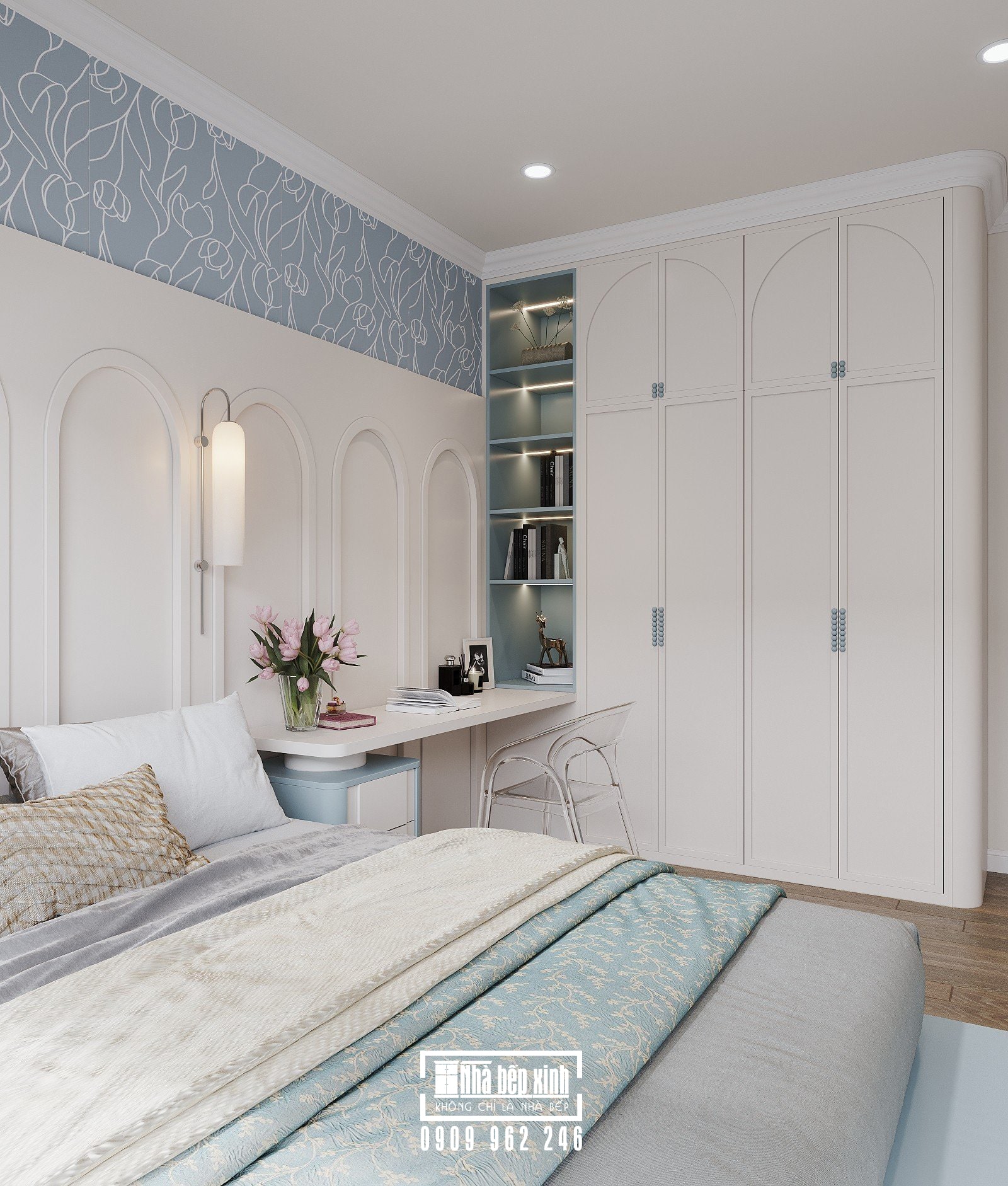 Nội Thất Căn Hộ Eaton Park Phong Cách Tân Cổ Điển 20 Thiết kế nội thất căn hộ Eaton Park