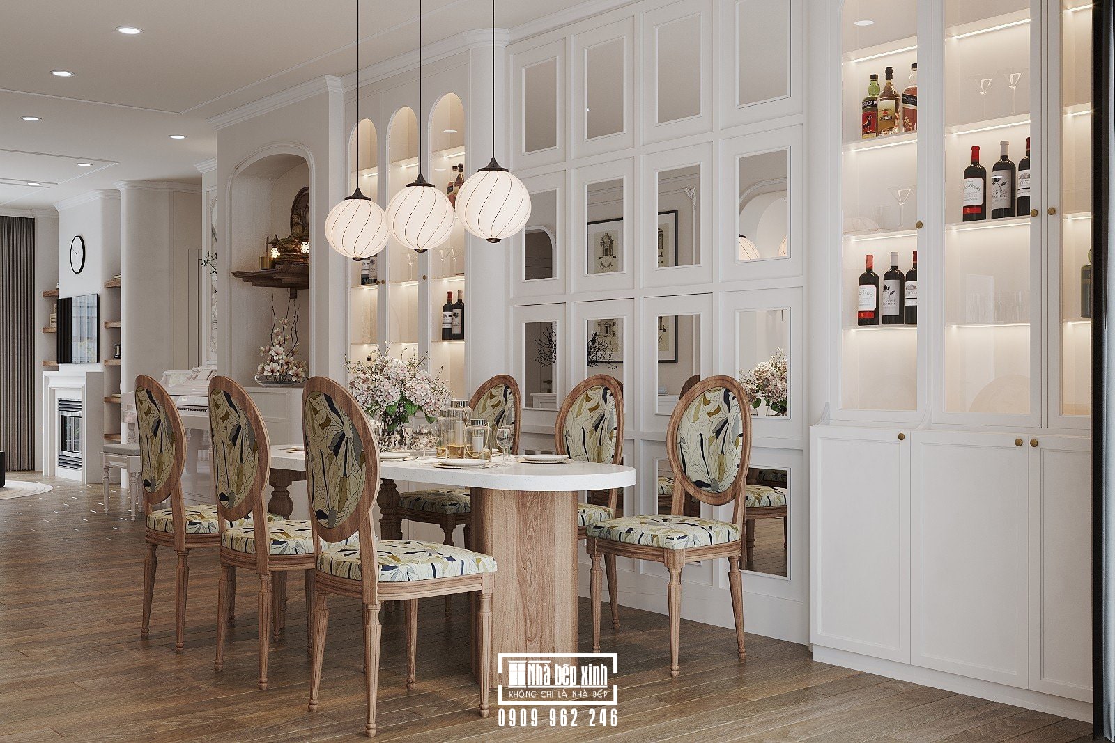 Nội Thất Căn Hộ Eaton Park Phong Cách Tân Cổ Điển 5 Thiết kế nội thất căn hộ Eaton Park