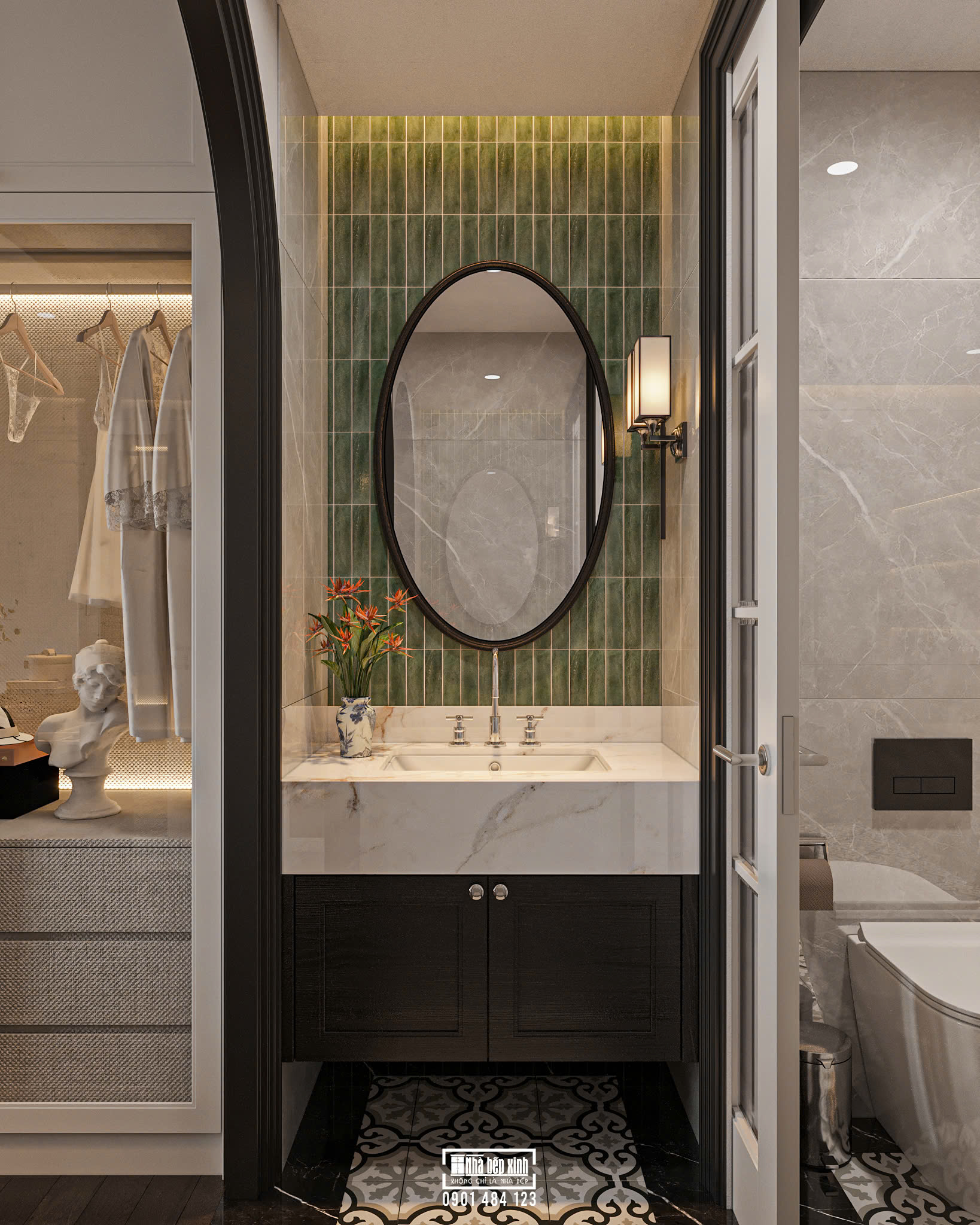 Thiết Kế Nội Thất Căn Hộ Eaton Park 16 vs 2