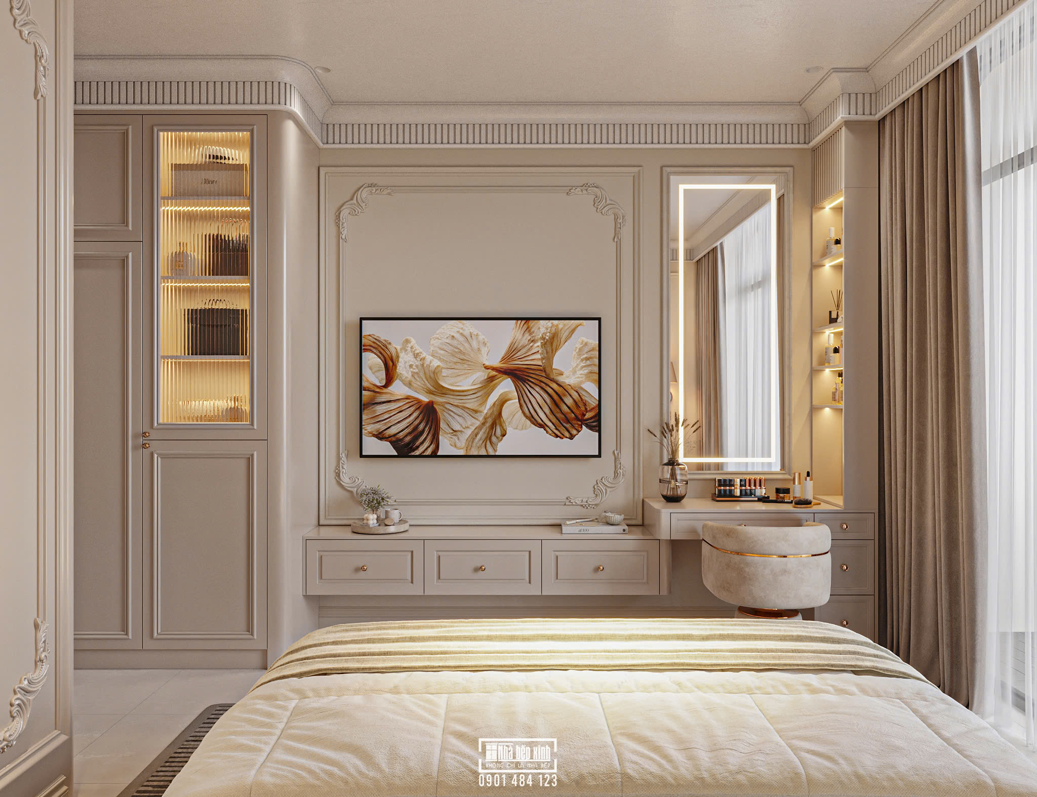 Khám Phá Mẫu Nội Thất Nhà Phố Tân Cổ Điển Cao Cấp 300M2 19 1784279436131 4292170208028371919 g1079810342675870371 ffb3d323ebe81419478095474439665d