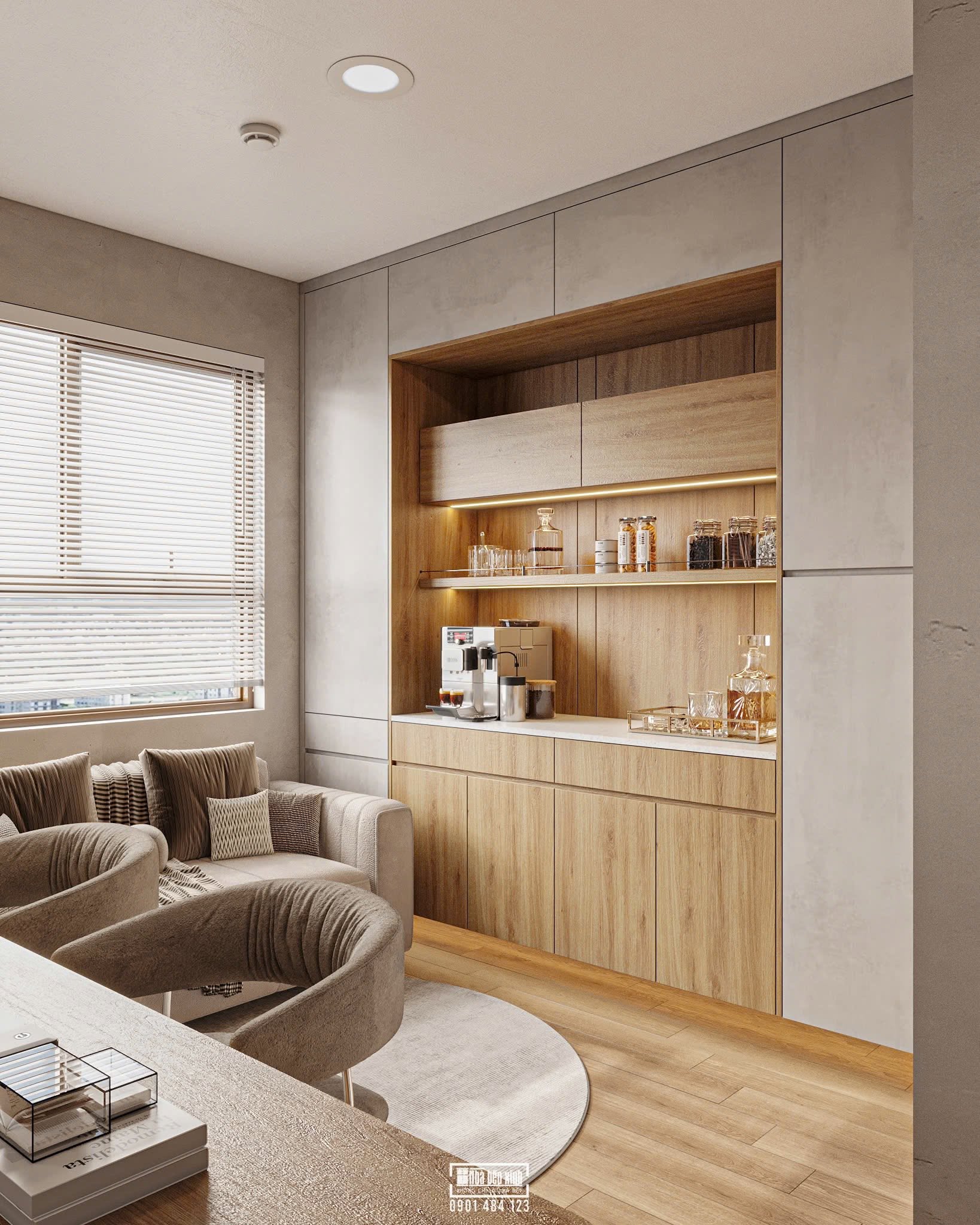 THIẾT KẾ NỘI THẤT CHUNG CƯ OPAL BOULEVARD - 2 Phòng ngủ 17 710746089 1613538037446493 6774196368308433808 n