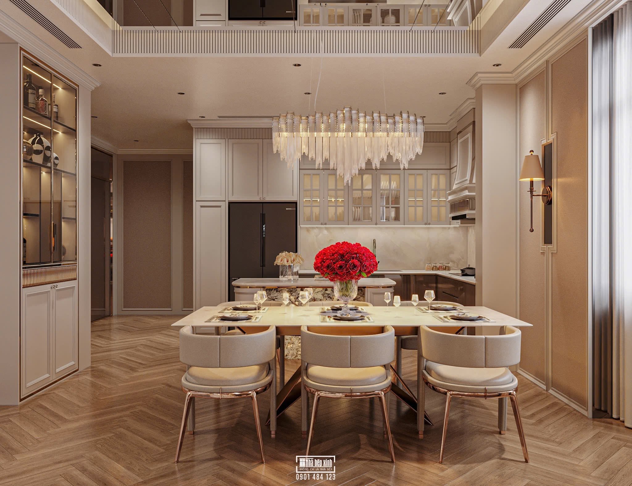 NỘI THẤT NHÀ PHỐ PHONG CÁCH LUXURY 200M2 10 724424658 1631913292275634 3729224455976409809 n