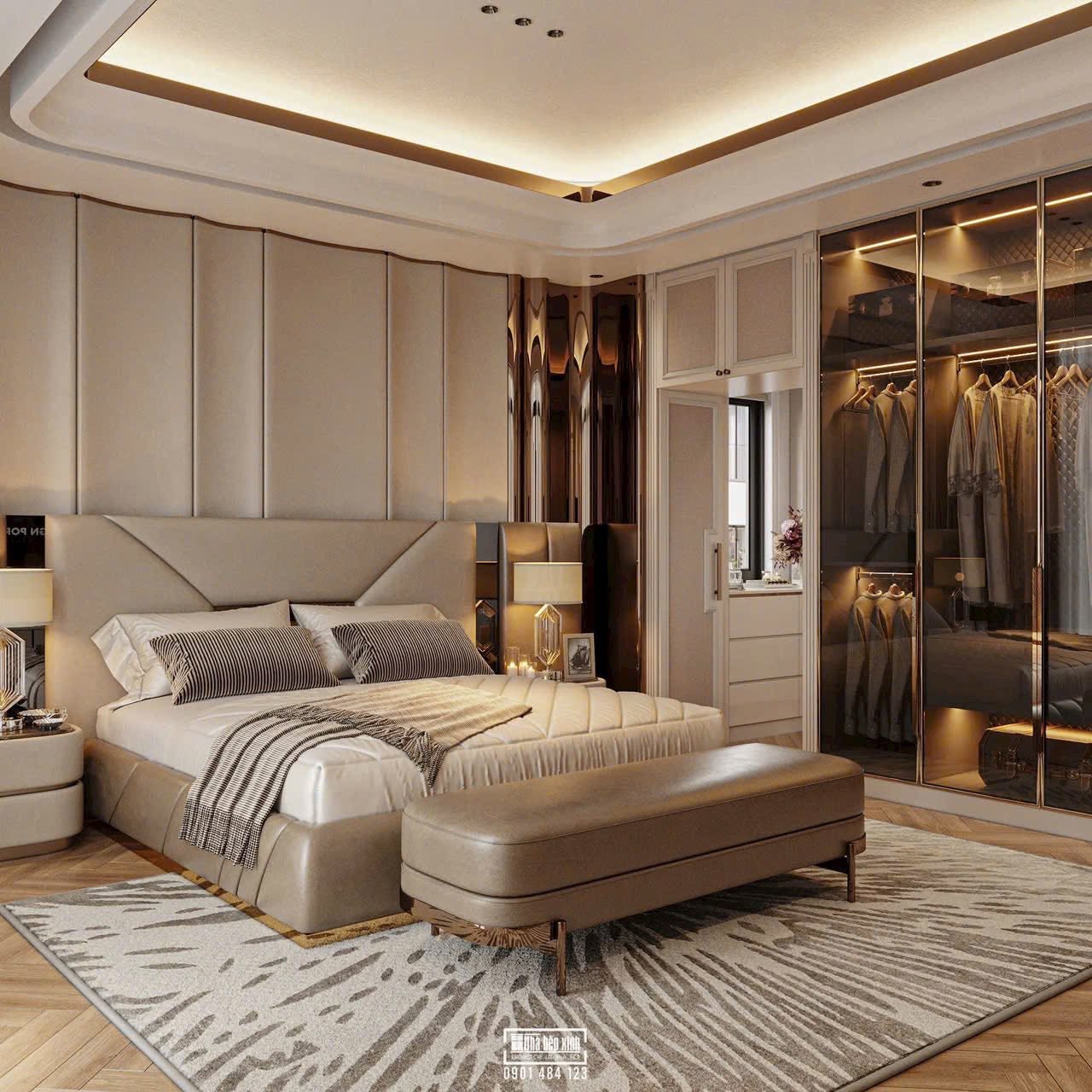 NỘI THẤT NHÀ PHỐ PHONG CÁCH LUXURY 200M2 25 724591102 1631912435609053 3145047241134550349 n