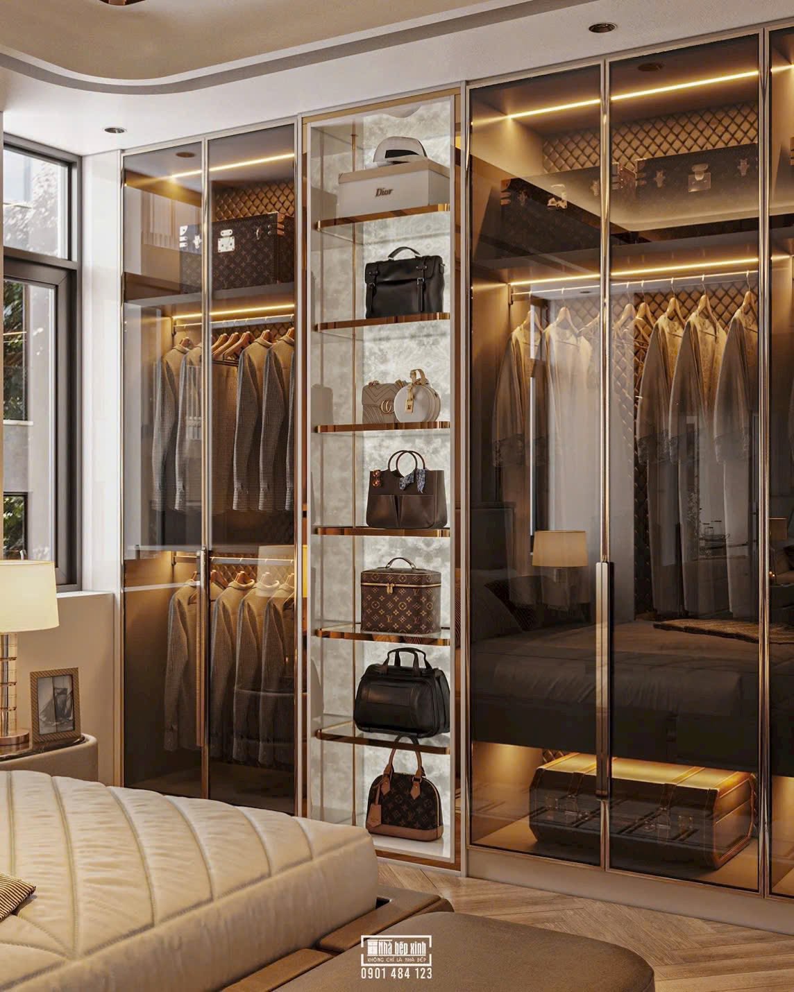NỘI THẤT NHÀ PHỐ PHONG CÁCH LUXURY 200M2 17 724625108 1631912672275696 7679892783720063214 n