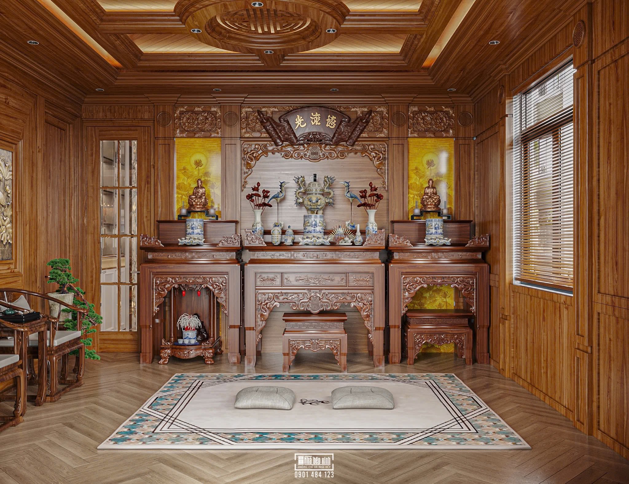 NỘI THẤT NHÀ PHỐ PHONG CÁCH LUXURY 200M2 33 724654302 1631913162275647 7100924235923783688 n